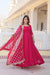 Pink Gown with Heavy Dupatta