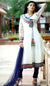 White Angrakha Salwar Suit